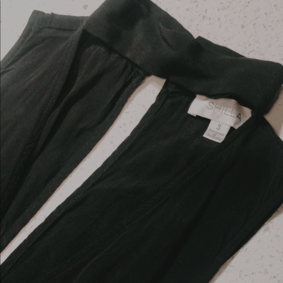 SHILLA | High Neck Black Romper - Picture 2 of 6